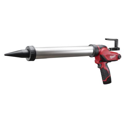 MLW2442-21 image(0) - Milwaukee Tool M12 20 OZ. ALUMINUM BARREL SAUSAGE STYLE CAULK ADHESIVE (1) REDLITH CP1.5 BATT KIT