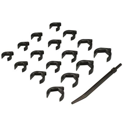 LTILT1910XL image(0) - Milton Industries LTI Tool By MIlton 16-Piece Metric SHOCKIT Crows Foot Set - Heavy Duty Industrial/Hydraulic Fittings