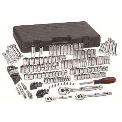 KDT80932 image(0) - GearWrench 165 Piece 1/4 Inch, 3/8 Inch & 1/2 Inch Drive 6 Point Standard & Deep SAE/Metric Mechanics Tool Set