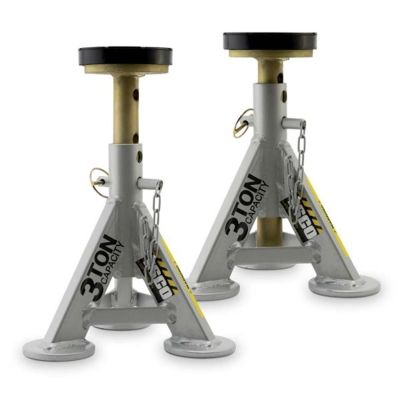 ESC10499-PAIR image(0) - ESCO 3 TON PERFORMANCE SHORTY STYLE JACK STAND PAIR