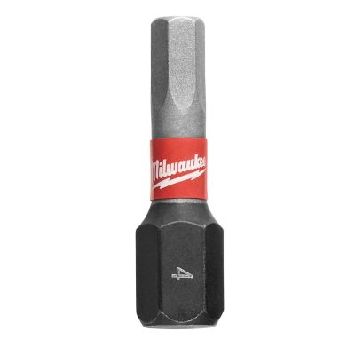 MLW48-32-4726 image(0) - Milwaukee Tool SHOCKWAVE Impact Hex 4 MM Insert Bits (Bulk 25)