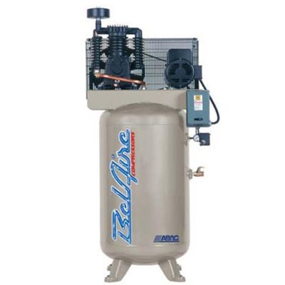 IMC338VLE image(0) - IMC (Belaire) Elite Series (338VLE) 7.5-HP 80-Gallon Two-Stage Air Compressor (208-230V 3-Phase)