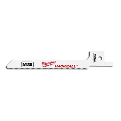 MLW49-00-5324 image(0) - Milwaukee Tool M12 Hackzall Blade-Metal Scroll