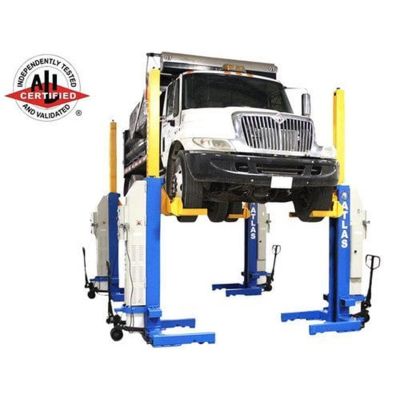 ATEML-4034BC image(0) - Atlas Automotive Equipment Atlas Equipment ALI Certified Battery Powered Mobile Column Lift System 74,000 Lb. Capacity