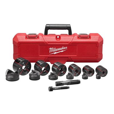 MLW49-16-2693 image(0) - Milwaukee Tool Milwaukee EXACT 1/2" to 2" Knockout Set