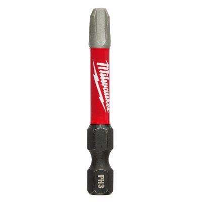 MLW48-32-4263 image(0) - Milwaukee Tool SHOCKWAVE 3" Impact Phillips #3 Power Bits (250PK)