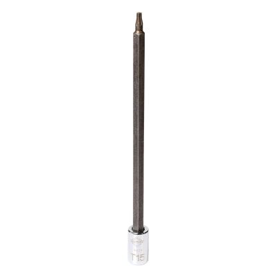 MAY16614 image(0) - Mayhew Mayhew T15 Torx® Long Insert Socket Bit, 1/4-Inch Drive