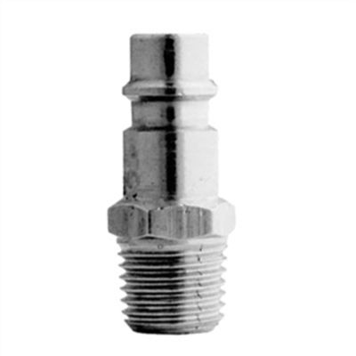 MIL760-1 image(0) - Milton Industries HI-Flo V-Style 1/4" MNPT Steel Plug