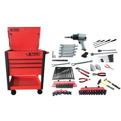 EZGDIESELKIT-RED image(0) - EZ GARAGE Diesel Kit Red Cart KTI75146A