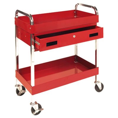 WLMW54004 image(0) - 2 SHELF UTILITY CART W/DRAWER