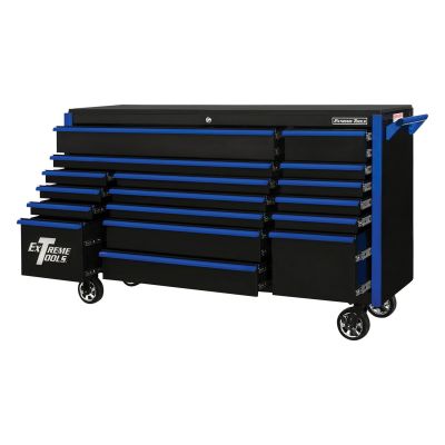 EXTDX722117RCBKBL image(0) - Extreme Tools TPL Bank Roller, Black, Blue-Drawer