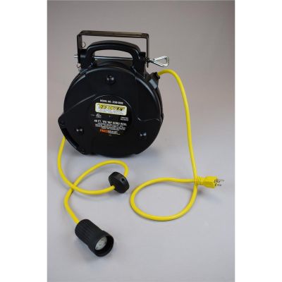 GEN2200-3027 image(0) - General Manufacturing MID-SIZE POWER SUPPLY REEL 15AMP 40' 12/3 CORD, SINGLE OUTLET W/BOOT