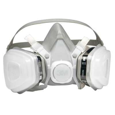 MMM7191 image(0) - 3M RESPIRATOR HALF MASK DISPOSABLE P95 SMALL