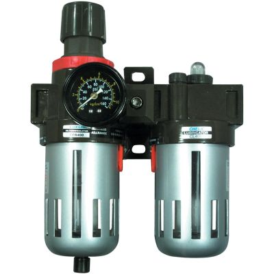 AST2616 image(0) - Astro Pneumatic FILTER REGULATUR AND LUBRICATOR WITH GAUGE