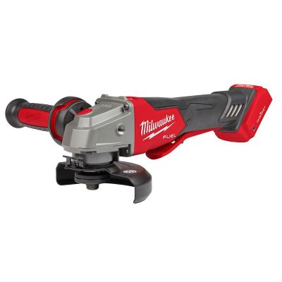 MLW2882-20 image(0) - Milwaukee Tool M18 FUEL 4-1/2" / 5" Braking Grinder w/ ONE-KEY Paddle Switch, No Lock