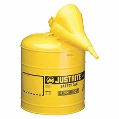 JUS7150210 image(0) - Justrite Mfg. Co. 5G/19L Safety Can Yellow