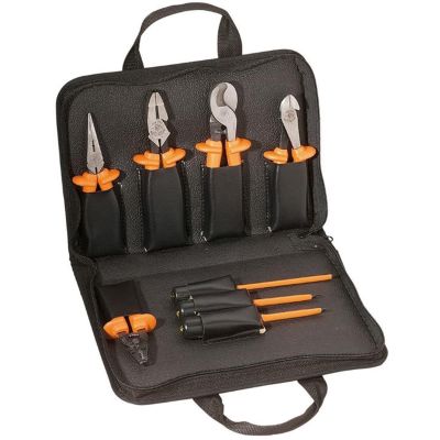 KLE33529 image(0) - Klein Tools 8 -Piece Premium Insulated Tool Kit