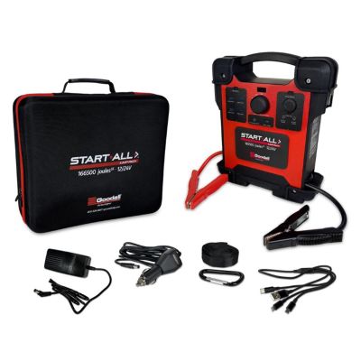 GDLJP-12-24 image(0) - Goodall Manufacturing START-ALL Jump Starter 10000A/5000A 166500 Joules 12V/24V Lithium-Ion