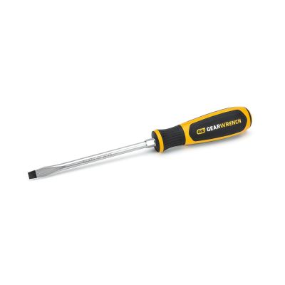 KDT80023H image(0) - GearWrench 5/16 Inch x 6 Inch Slotted Dual Material Screwdriver