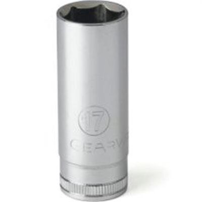 KDT80148 image(0) - GearWrench 1/4 Inch Drive 6 Point Deep Metric Socket 13mm