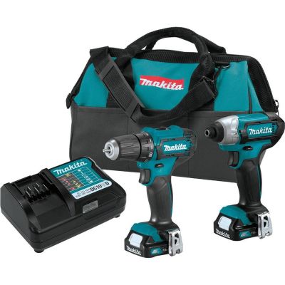 MAKCT232 image(0) - Makita 12V CXT Cordless 2-Piece Combo Kit