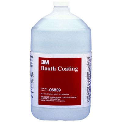 MMM6839 image(0) - 3M BOOTH COATING - 1GAL