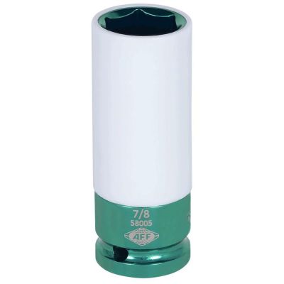 INT58005 image(0) - American Forge & Foundry AFF - Mag Wheel Protective Deep Impact Socket - 1/2" Drive - 22mm (7/8")