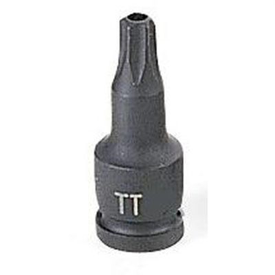 GRE925TT image(0) - Grey Pneumatic 1/4" Dr x TT25 Tamper Proof TORX Driver