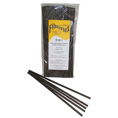 URER10-04-04-BK image(0) - Polyvance FiberFlex Ribbon, 3/8” x 1/16”, 1 lb., Black