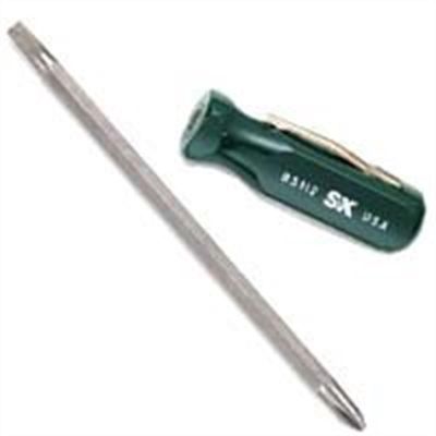 SKT85112 image(0) - S K Hand Tools SCREWDRIVER 2 IN 1 POCKET STYLE SUREGRIP