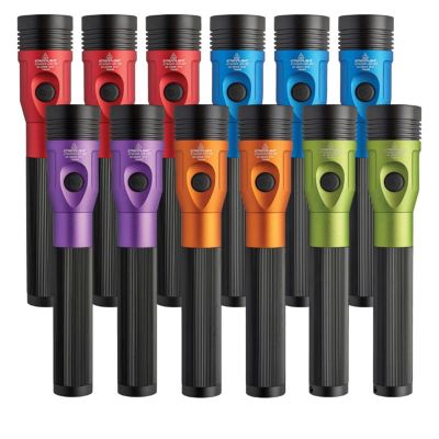 STL95186 image(0) - Streamlight Stinger LED HL 800 Lumen Rechargeable Flashlights - 120V AC/12V DC PiggyBack Smart Charge - Assorted Colors - 12 Pack