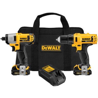 DWTDCK211S2 image(0) - DeWalt 12V Li-Ion Drill/Driver/Impact Driver