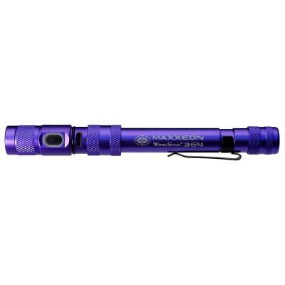 MXN00364 image(0) - Maxxeon WorkStar® 364 Rechargeable Zoom UV Leak Detection Light