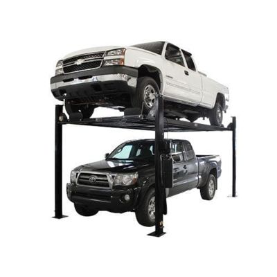 ATEXH-PRO8000EXT-L-FPD image(0) - Atlas Automotive Equipment Atlas Equipment Garage PRO8000EXT-L Extra Tall/Extra Long Portable Hobbyist 8,000 lb. Capacity 4-Post Lift