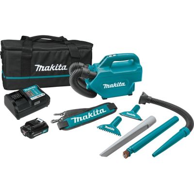 MAKLC09A1 image(0) - Makita 12V CXT 2.0 Ah Cordless Vacuum Kit