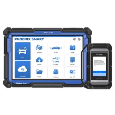 TOPPXSMART image(0) - Topdon Phoenix Smart - 10.1" OE-Level Scan Tool, Cloud-Based Programming, Adv Protocols