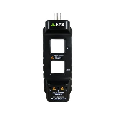 KPSSL100US image(0) - KPS by Power Probe KPS SL100US Two Prong Clamp Meter 15A Line Splitter