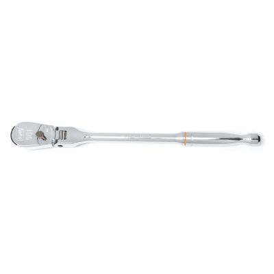 KDT81215T image(0) - GearWrench 3/8 Inch Drive 90-Tooth Flex Head Teardrop Ratchet 11 Inch