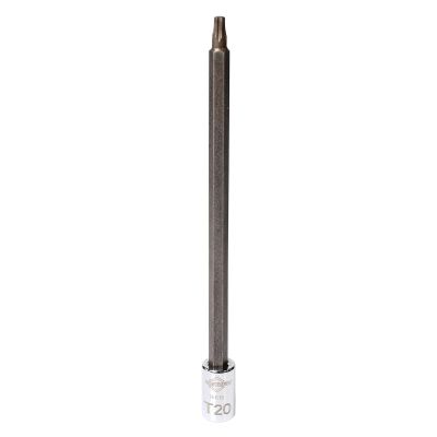 MAY16615 image(0) - Mayhew Mayhew T20 Torx® Long Insert Socket Bit, 1/4-Inch Drive