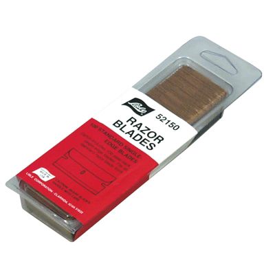 LIS52150 image(0) - Lisle 100PK RAZOR BLADES CARBON STEEL