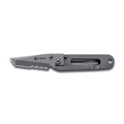 CRK5510 image(0) - CRKT (Columbia River Knife) 5510 K.I.S.S.® Silver w/Triple Point™ Serrations