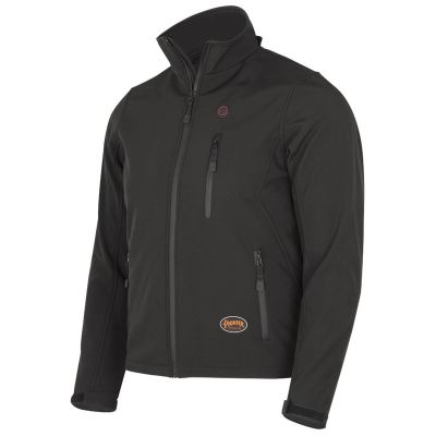 SRWV1210370U-M image(0) - Pioneer Pioneer - Heated Softshell Jacket - Black - Size Medium