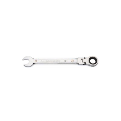 KDT86721 image(0) - GearWrench 21mm 90-Tooth 12 Point Flex Head Ratcheting Combination Wrench