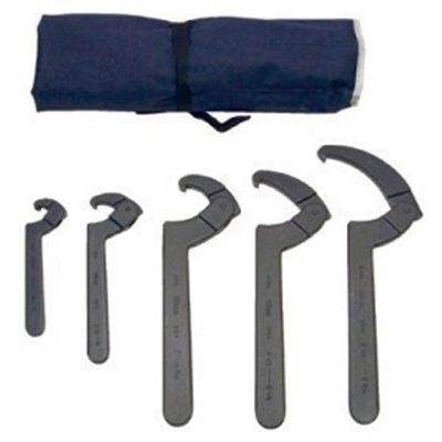 MRTSHW5K image(0) - Martin Tools HOOK STYLE 5PC SPANNER WRENCH SET