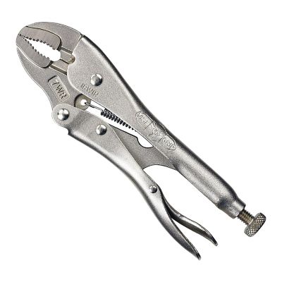 VGP7WR image(0) - Vise Grip 7WR - 7 Inch Curved Jaw with Wire Cutter Locking Pliers