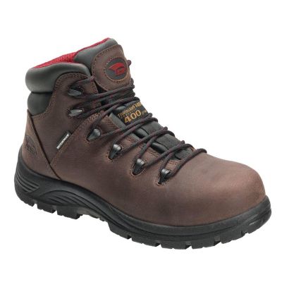 FSIA7228-10M image(0) - Avenger Framer Series - Men's High-Top Boot - Composite Toe - IC|EH|SR|PR - Brown/Black - Size: 10M