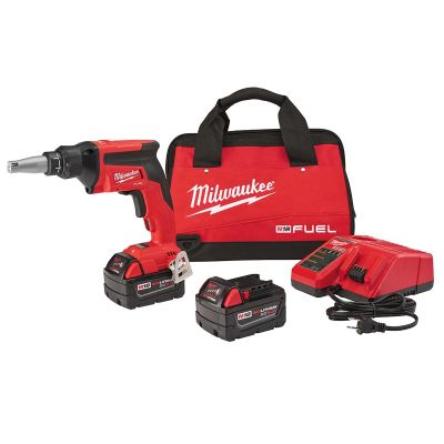 MLW2866-22 image(0) - Milwaukee Tool M18 FUEL Drywall Screw Gun Kit