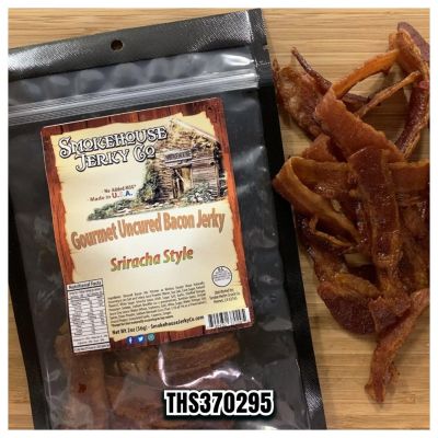 THS799430-370295 image(0) - Smokehouse Jerky Sriracha Style Bacon Jerky 2  Ounce - Bacon Jerky