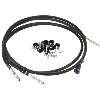 SRRFL205 image(0) - S.U.R.&R. Quick-Fit Flexible Fuel Lines allow you to easily replace damaged fuel lines on numerous Chevrolet and GMC truck models (2004-2010). Lines are pre-assembled and ready to install.