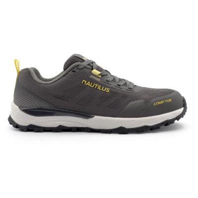 FSIN5300-8.5D image(0) - Nautilus Nautilus Safety Footwear - TRILLIUM - Men's Low Top Shoe - CT|EH|SF|SR - Grey - Size: 8.5 - D - (Regular)